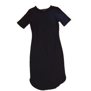 Derek Heart Black SS T-Shirt Dress
